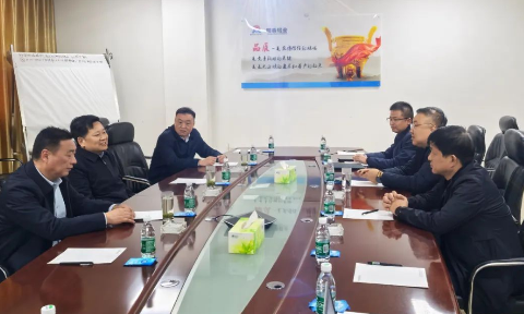 鞏義市委書記袁聚平到明泰鋁業(yè)調研